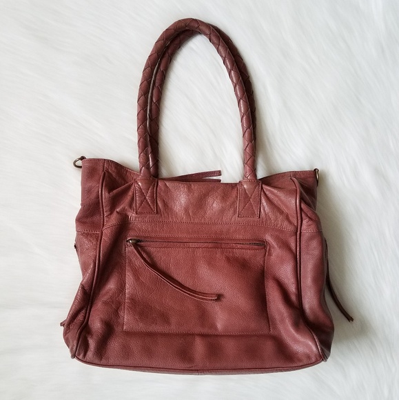 Anthropologie Handbags - Anthropologie Day & Mood Phoebe Leather Tote Bag